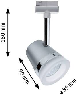 Paulmann URail kegel, ZigBee, CCT, mat chroom