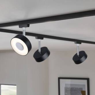 Paulmann Urail LED-spot Circle - 5W - zwart mat - 2700K