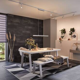 Paulmann URail Lento LED hanglamp ZigBee CCT mat chroom