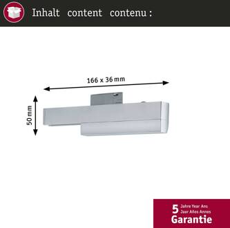 Paulmann URail railadapter Zigbee 3.0, chroom mat
