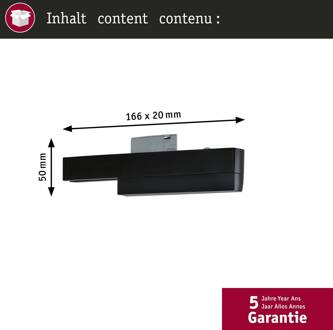 Paulmann URail railadapter Zigbee 3.0, zwart mat