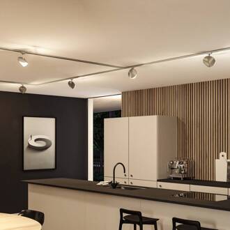 Paulmann URail-rails spot Alejandro chroom 3.000K dimbaar chroom mat