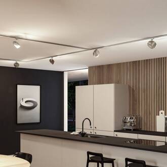 Paulmann URail-rails spot Alejandro chroom 4.000K dimbaar chroom mat