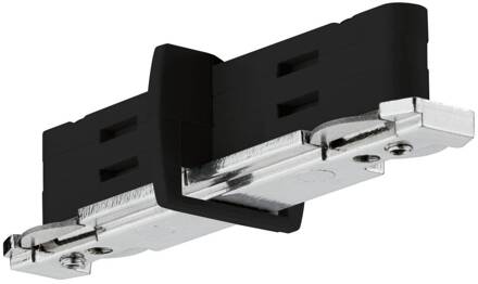 Paulmann URail stroomscheider, kunststof, metaal, zwart zwart mat