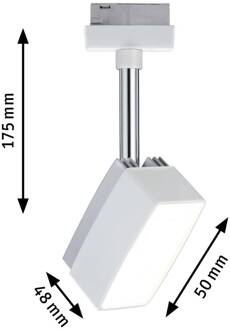 Paulmann URail System LED Spot Pedal 1x5W wit 230V metaal 95270