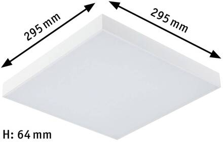 Paulmann Velora Rainbow paneel 30x30cm wit RGBW