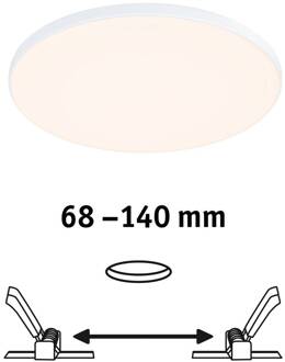 Paulmann Veluna Edge IP44 3.000K dimmer Ø 16cm wit