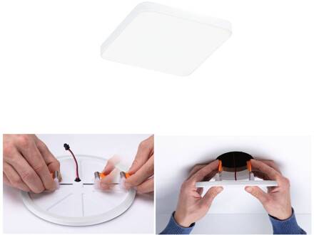 Paulmann Veluna Edge IP44 4000K dimmer 9x9cm wit