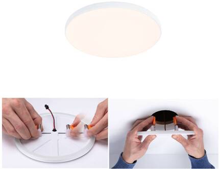 Paulmann Veluna Edge LED inbouw IP44 3.000K Ø 12cm wit
