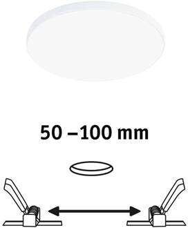 Paulmann Veluna Edge LED inbouw IP44 4.000K Ø 12cm wit