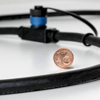 Paulmann Verlichtingssysteem Plug&Shine Verbindingskabel 1000 cm Paulmann 93928 Zwart 24 V