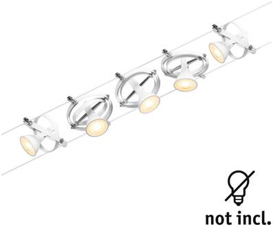 Paulmann Wire Cardan kabelsysteem, 5 m, wit mat wit