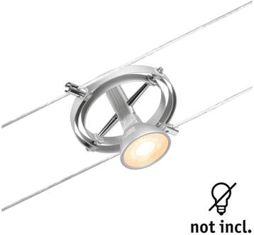 Paulmann Wire Cardan spot voor kabelsysteem chroom mat chroom