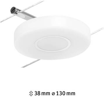 Paulmann Wire DiscLED LED spot kabelsysteem wit wit, chroom