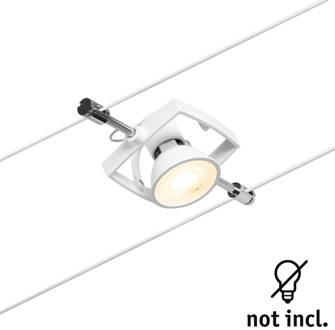 Paulmann Wire Mac II spot voor kabelsysteem wit mat wit