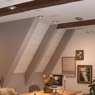 Paulmann Wire MacLED LED kabelverlichting, chroom mat chroom