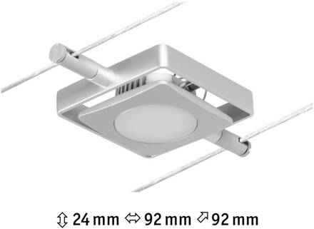 Paulmann Wire MacLED LED spot kabelsysteem chroom mat chroom