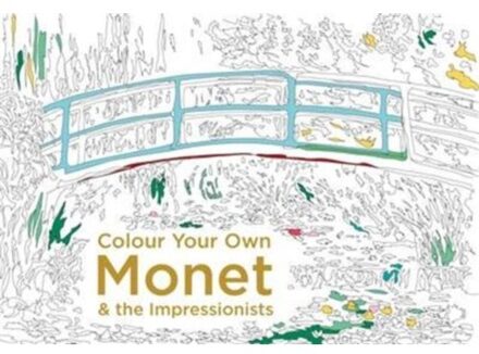 Pavilion Books Colour Your Own Monet & the Impressionists
