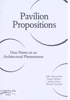 Pavilion Propositions - Boek Wouter Davidts (9492095505)