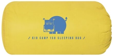 Pavillo kinderslaapzak Kid-Camp 165 x 65 cm geel/blauw