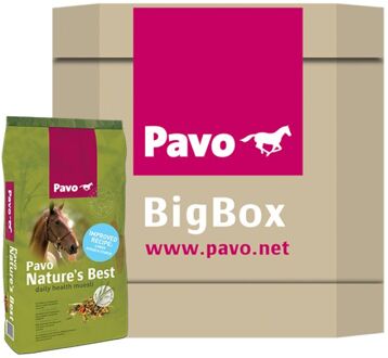 Pavo Nature's Best - Basisvoeding - 550 kg - Bigbox