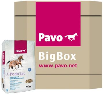 Pavo Podo Lac- Fokkerij - Paardenvoer - 725 kg - Bigbox