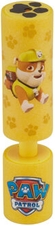 PAW Patrol 1x Paw Patrol Rubble waterpistool/waterpistolen van foam geel 15 cm