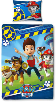 PAW Patrol airport dekbedovertrek, 140 x 200 cm