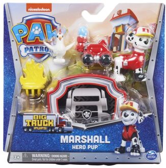 PAW Patrol Big Truck Pups Hero Pups Marshall