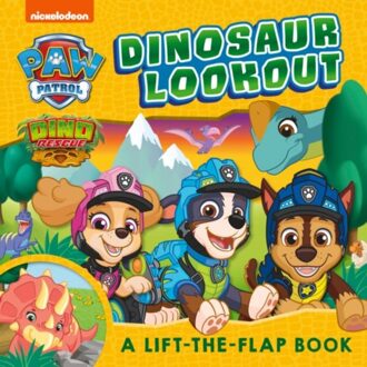 Paw Patrol Dinosaur Lookout Lift-The-Flap Book - Paw Patrol