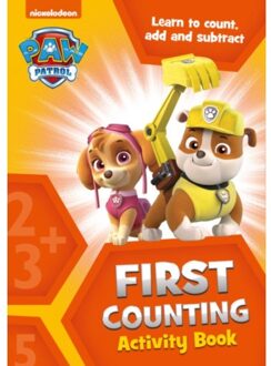 Paw Patrol First Counting Activity Book - Paw Patrol - Collins Preschool