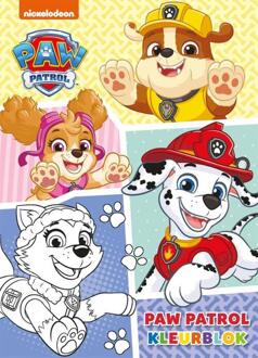 PAW Patrol kleurblok -  Diversen (ISBN: 9789047882053)
