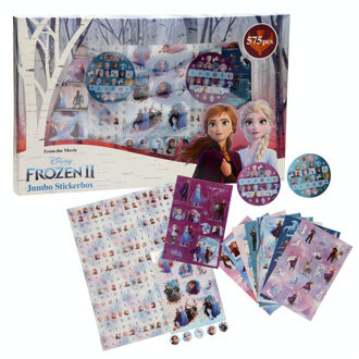 PAW Patrol Mega voordeelbox Disney Frozen II stickers 575 stuks Multi