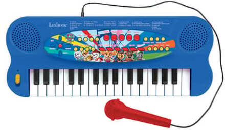 Paw Patrol - Piano met 32 toetsen en microfoon om te zingen Blauw