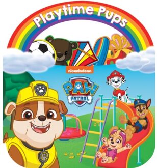 Paw Patrol Playtime Pups: A Carry-Along Board Book - Paw Patrol