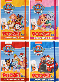 Paw Patrol Pocket kleurboek 14x10cm