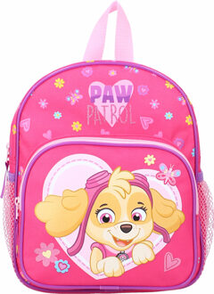 PAW Patrol Puppy Love school rugtas/rugzak voor peuters/kleuters/kinderen 29 cm Multi