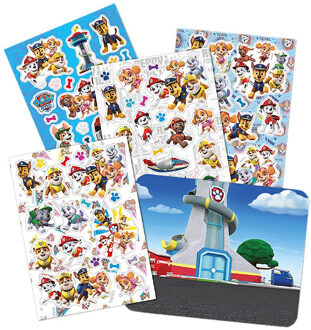 PAW Patrol Raamstickers - 4x velletjes - autoraam stickers Multi