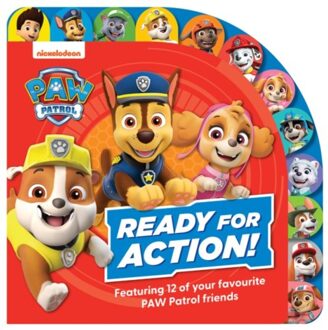 Paw Patrol Ready For Action! Tabbed Board Book - Paw Patrol