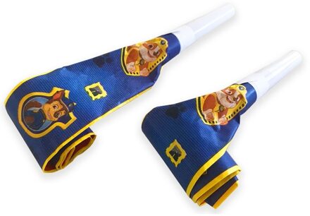 PAW Patrol roltongen - 24x st - 30 cm - feesttoeters - kinderfeestje/kinderpartijtje