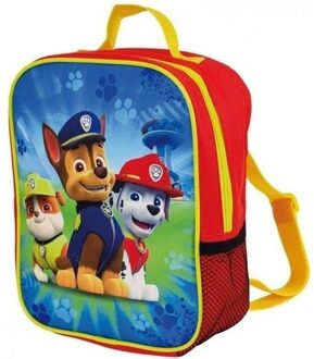 Paw Patrol rugzak/rugtas voor kinderen - blauw/rood - 27 x 21 cm - Rugzak - kind Multikleur