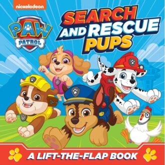 Paw Patrol Search And Rescue Pups: A Lift-The-Flap Book - Paw Patrol