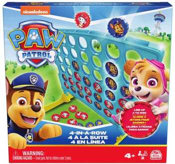 PAW Patrol spel vier op een rij