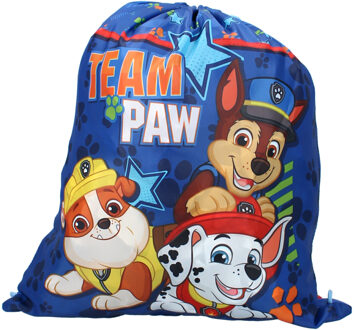 PAW Patrol sport gymtas / rugzak 44 x 37 cm voor kinderen - Gymtasje - zwemtasje Multikleur