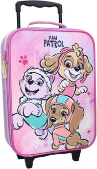 PAW Patrol Vadobag Paw Patrol Furever Fun reiskoffer/trolley - roze - 41 x 30 x 14 cm - kinderen