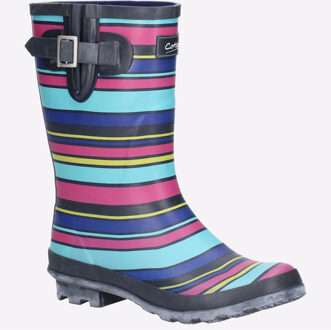 Paxford Rubberen Gestreepte Regenlaarzen Voor Dames In Verschillende Kleuren Veelkleurig - EU 37 / UK 4