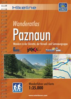 Paznaun Wanderatlas Wandern in der Silvretta, Verwall- und S