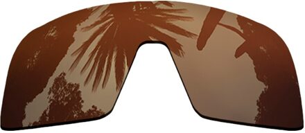 Pazzerby Gepolariseerde Mirrored Coating Vervanging Lenzen Voor-Oakley Sutro Frame Multi-Kleuren bruin