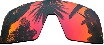 Pazzerby Gepolariseerde Mirrored Coating Vervanging Lenzen Voor-Oakley Sutro Frame Multi-Kleuren middernacht zon