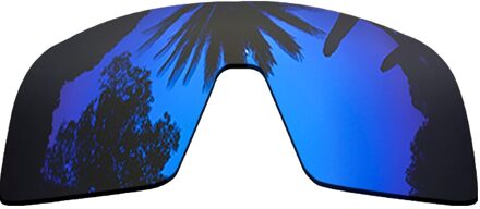 Pazzerby Gepolariseerde Mirrored Coating Vervanging Lenzen Voor-Oakley Sutro Frame Multi-Kleuren paars